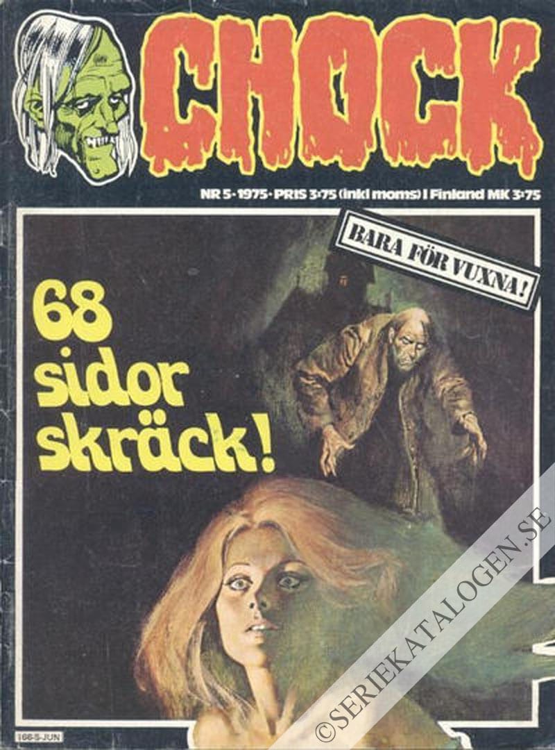 Framsida på Chock #5 (1975)