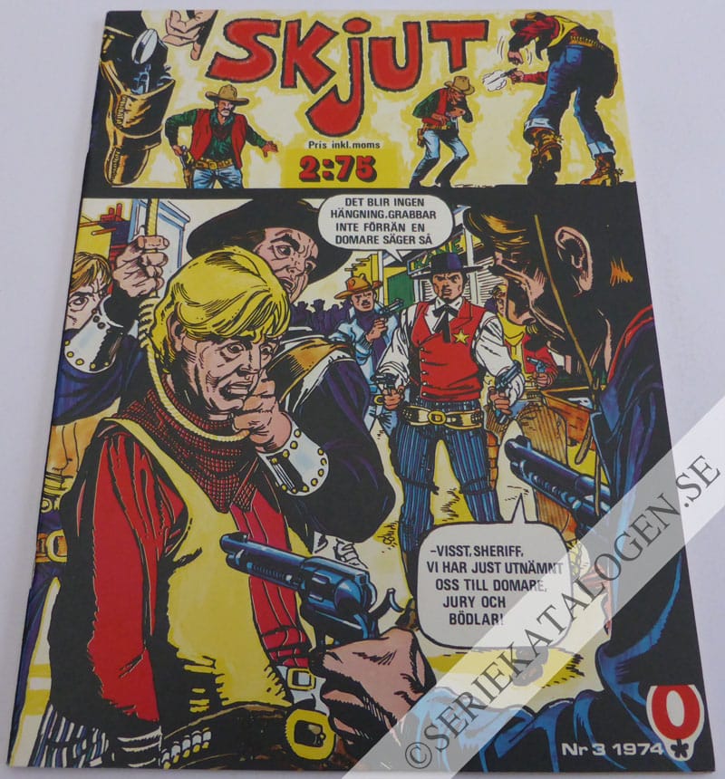 Framsida på Skjut #3 (1974)
