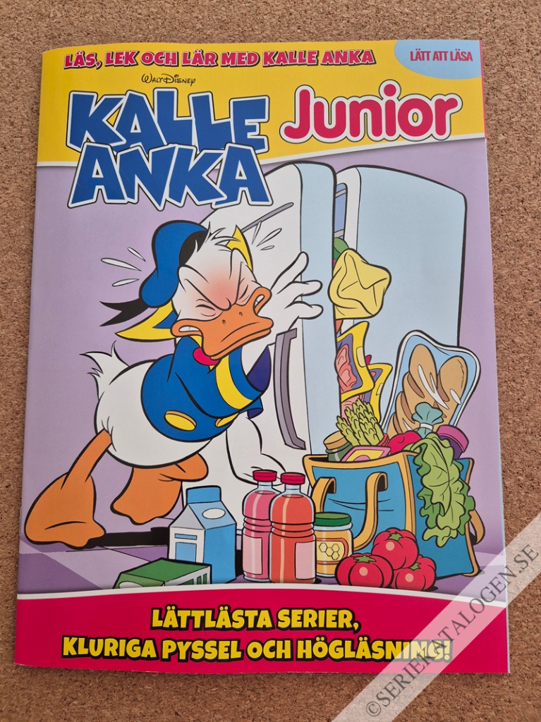 Framsida på Kalle Anka Junior #3 (2026)