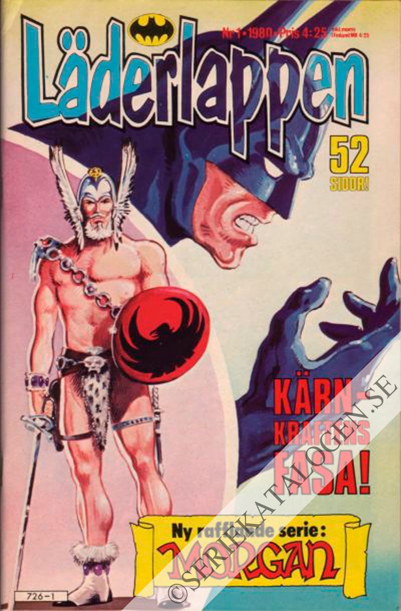 Framsida på Läderlappen och Robin #1 (1980)