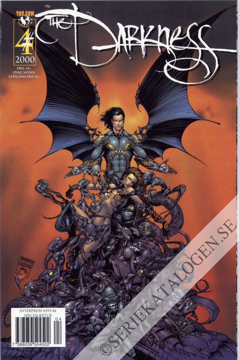 Framsida på The Darkness #4 (2000)