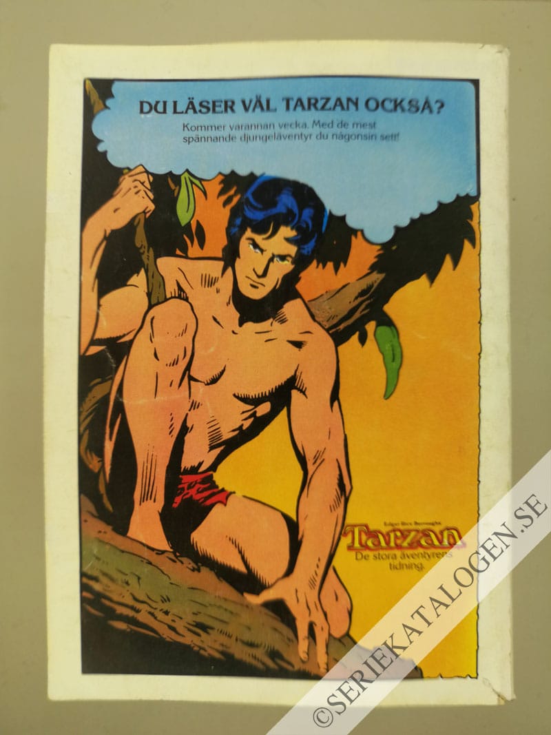 Baksida på Djungelräven (1976)