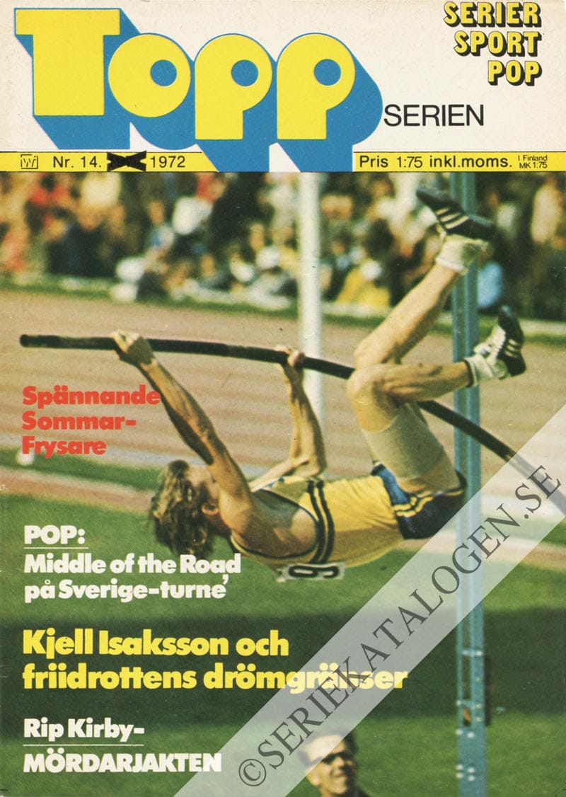 Framsida på Toppserien #14 (1972)