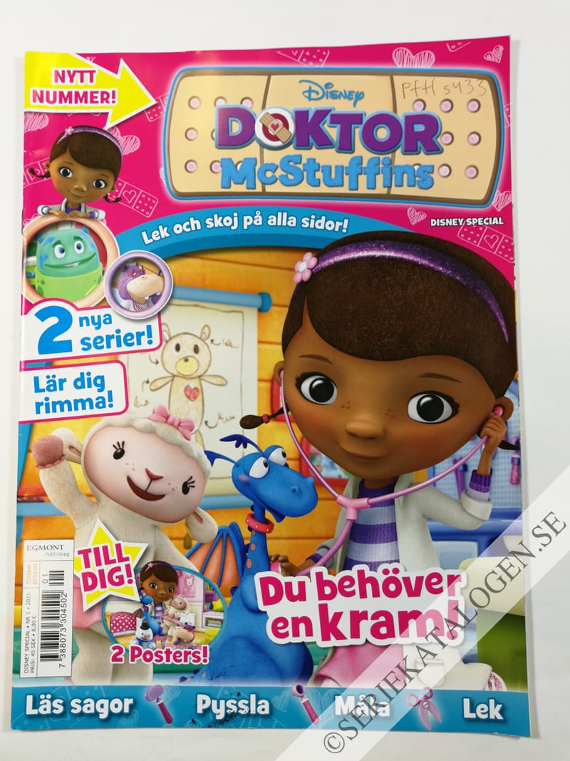 Framsida på Disney special Doktor McStuffins (2015)