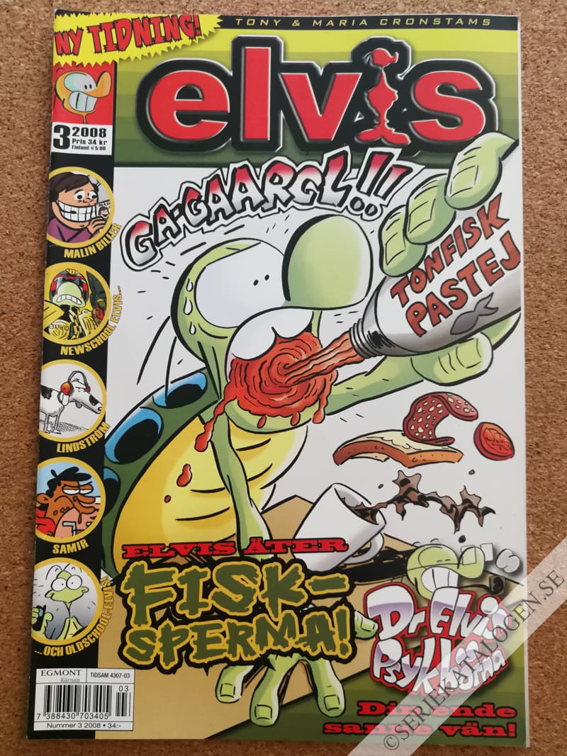 Framsida på Elvis #3 (2008)