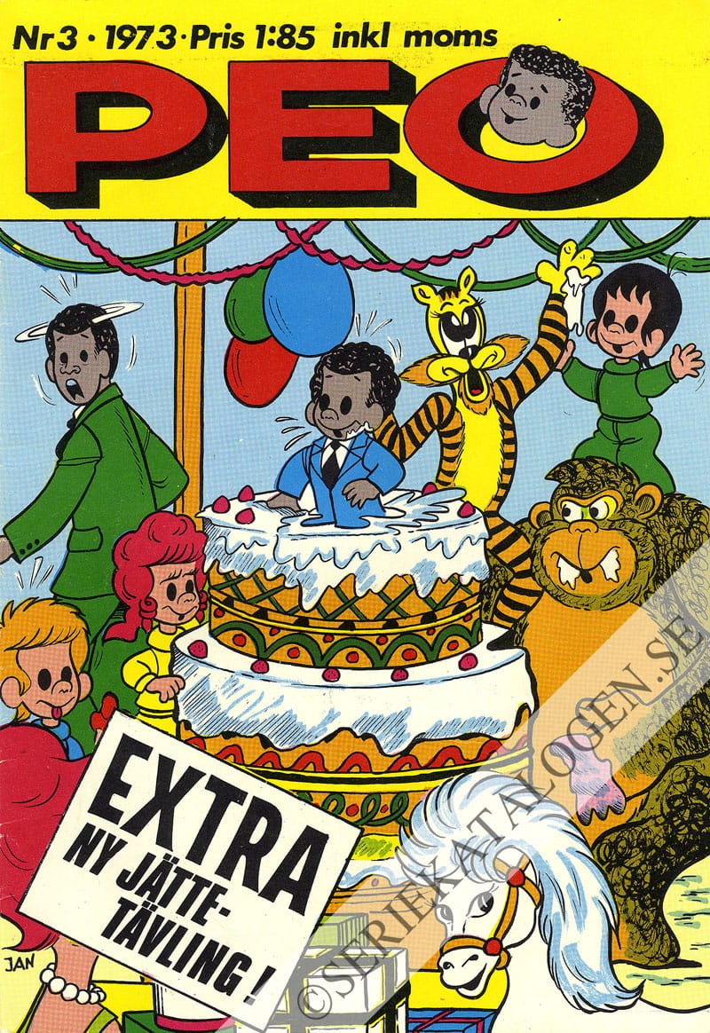 Framsida på Peo #3 (1973)
