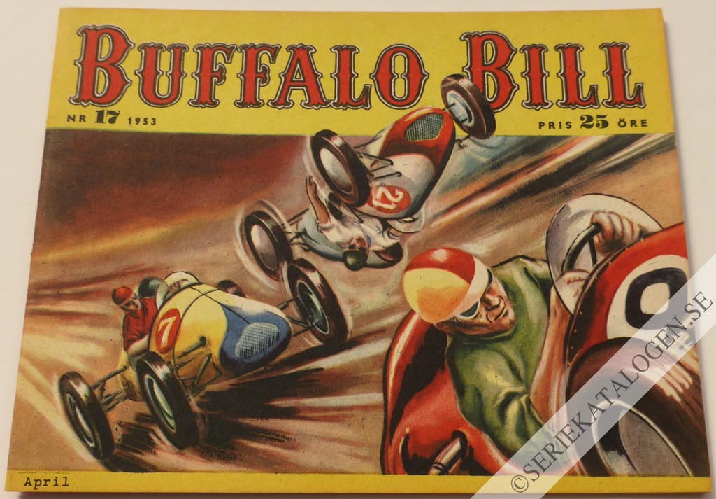 Framsida på Buffalo Bill #17 (1953)