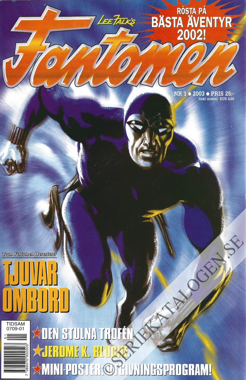Framsida på Fantomen #1 (2003)