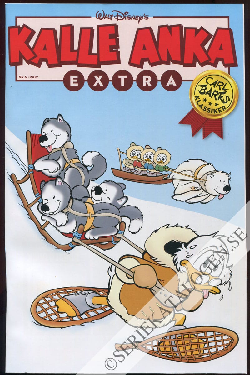Framsida på Kalle Anka Extra #6 (2019)