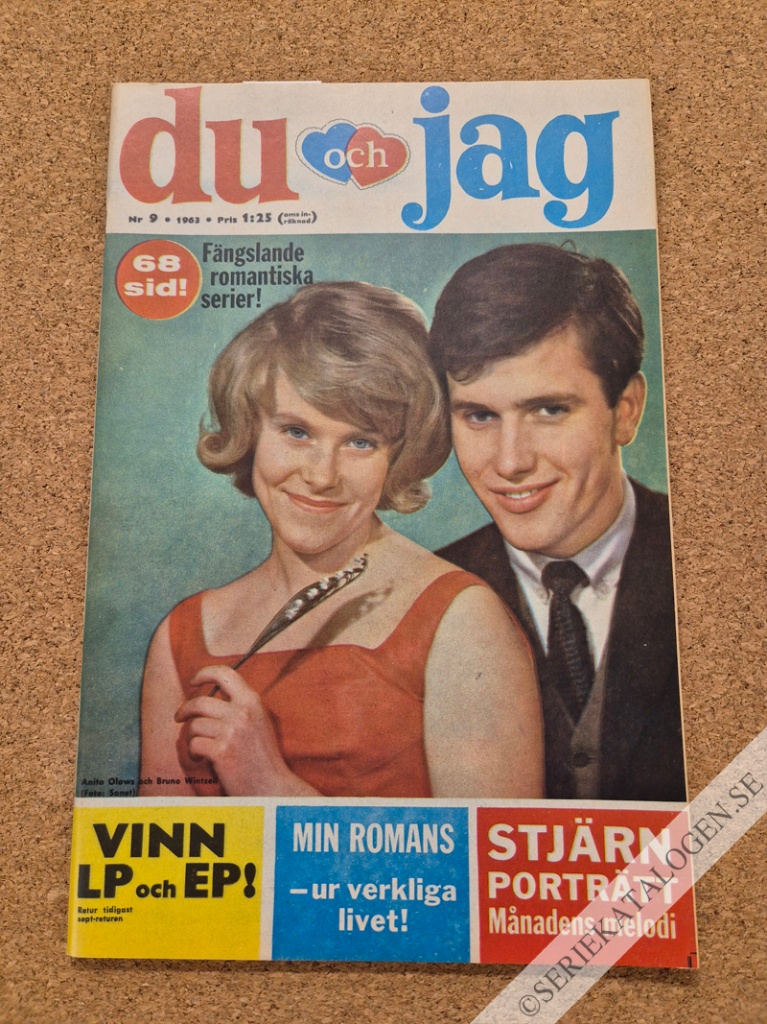 Framsida på Du och jag #9 (1963)