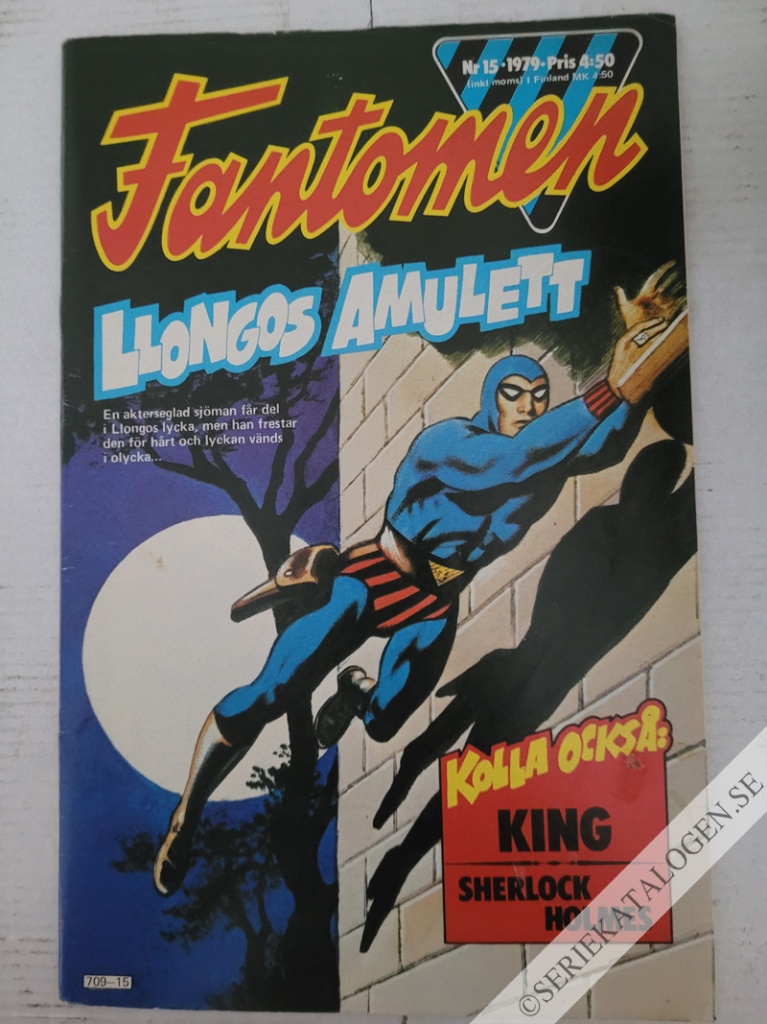 Framsida på Fantomen #15 (1979)
