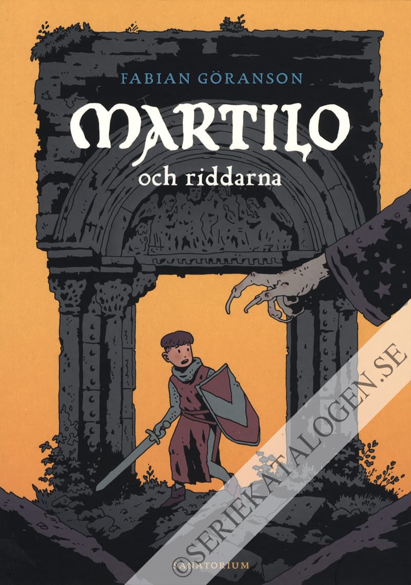 Framsida på Martilo Martilo och riddarna (2018)