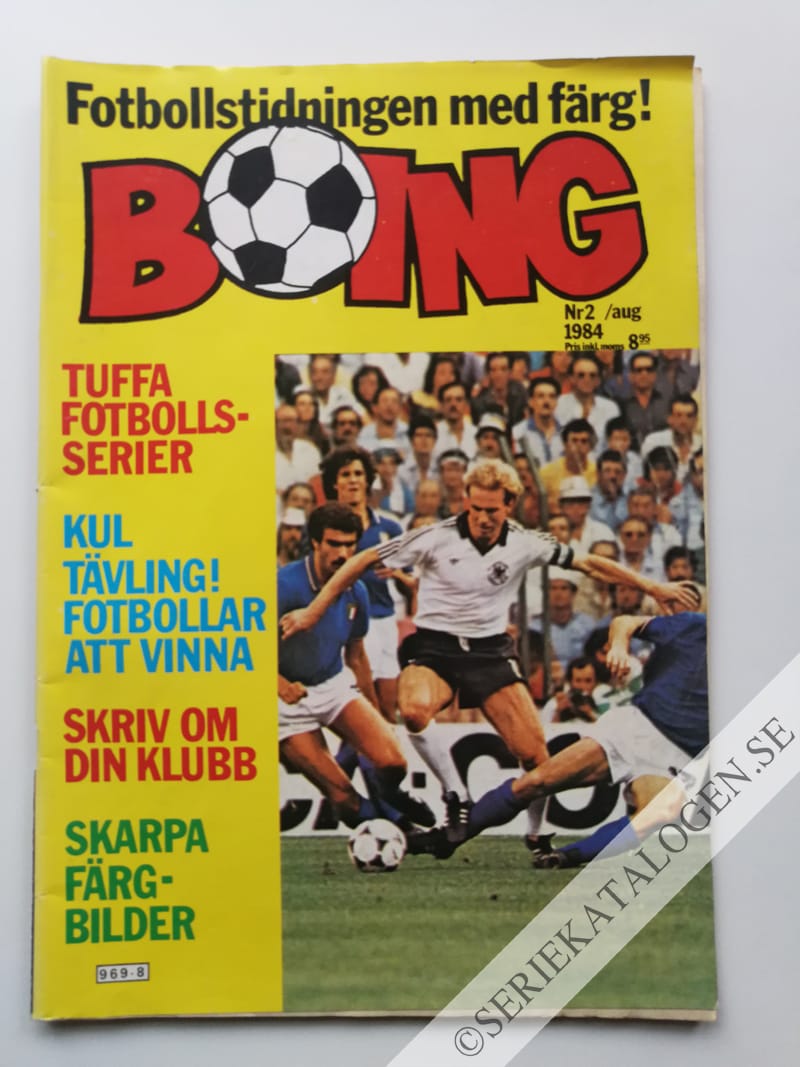 Framsida på Boing #2 (1984)