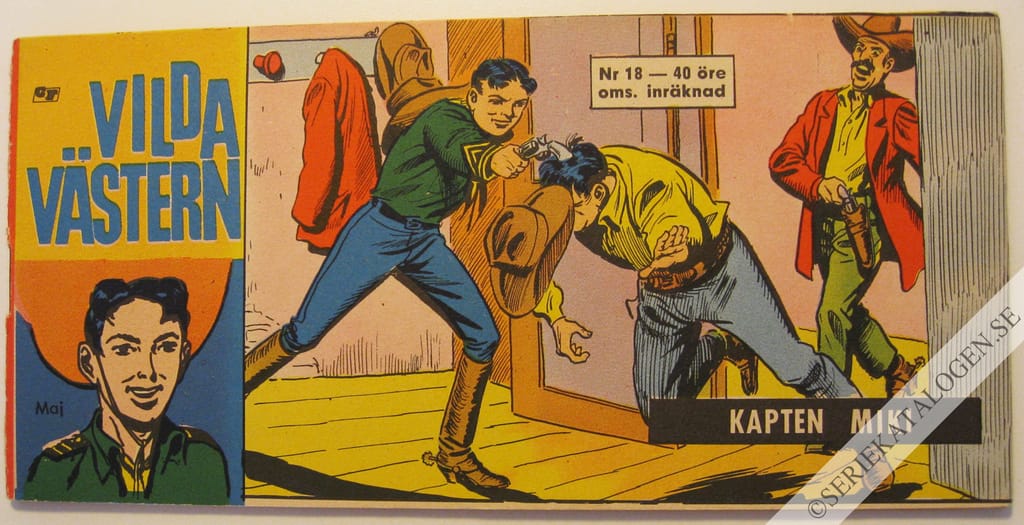 Framsida på Vilda Västern #18 (1965)