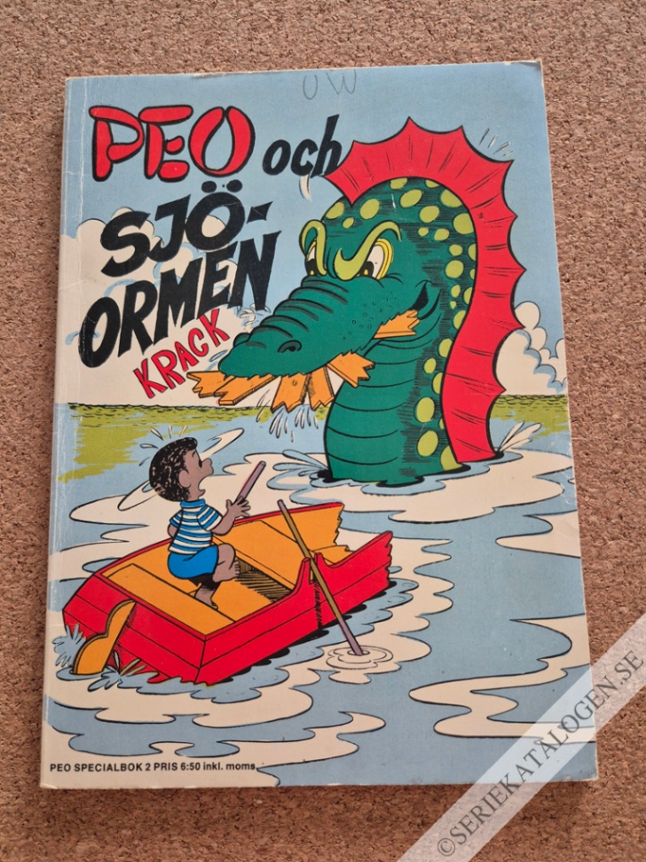 Framsida på Peo och sjöormen (1975)