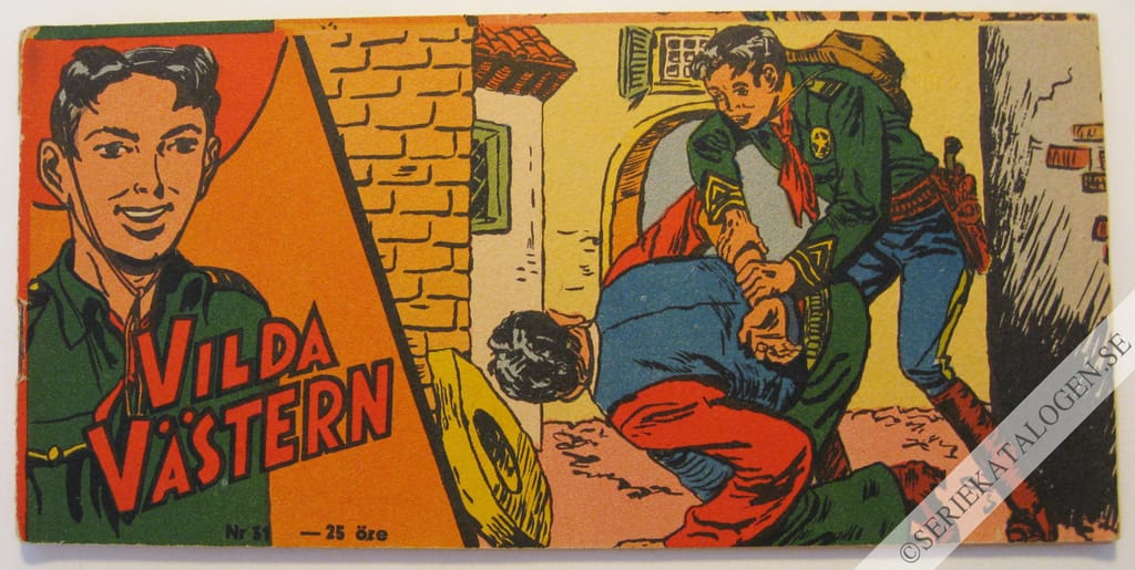 Framsida på Vilda Västern #31 (1957)