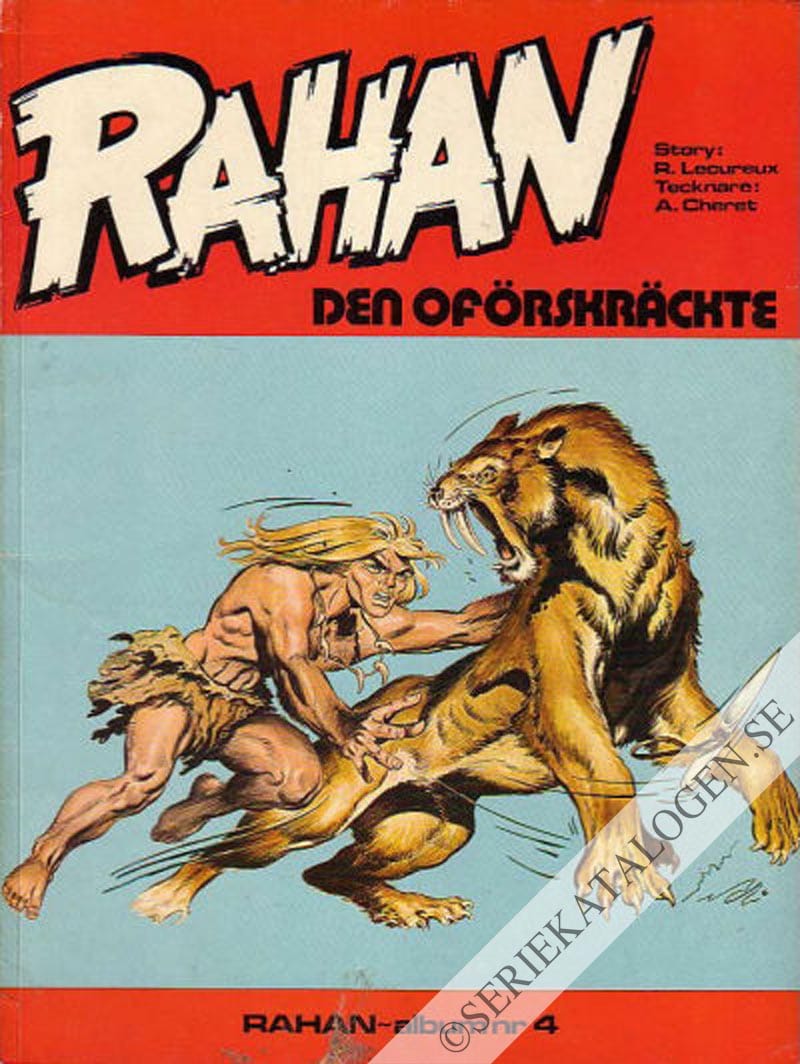 Framsida på Rahan Den oförskräckte (1974)