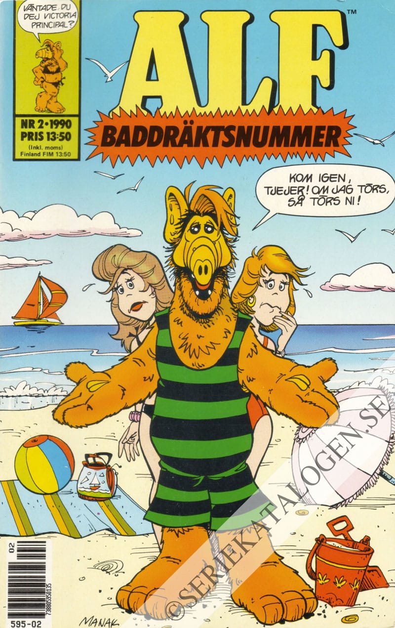 Framsida på Alf #2 (1990)