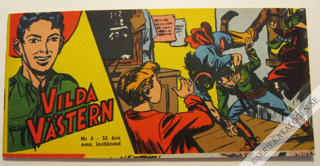 Framsida på Vilda Västern #8 (1963)