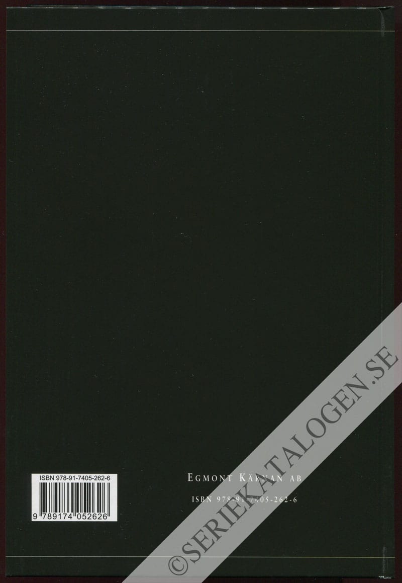 Baksida utan skyddsomslag (2009)