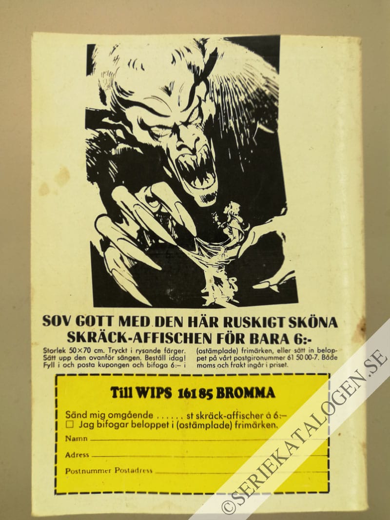 Baksida på Sabotagestyrkan (1973)