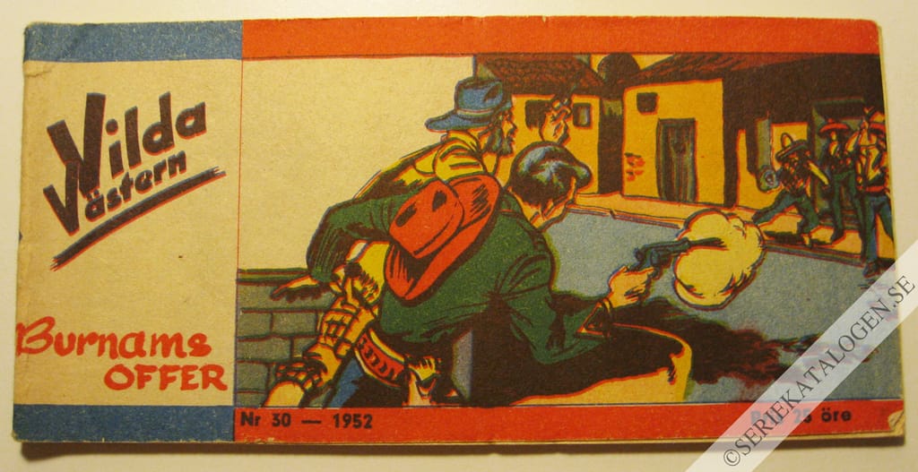 Framsida på Vilda Västern #30 (1952)