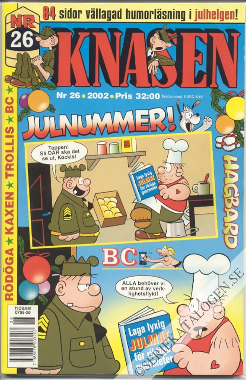 Framsida på Knasen #26 (2002)