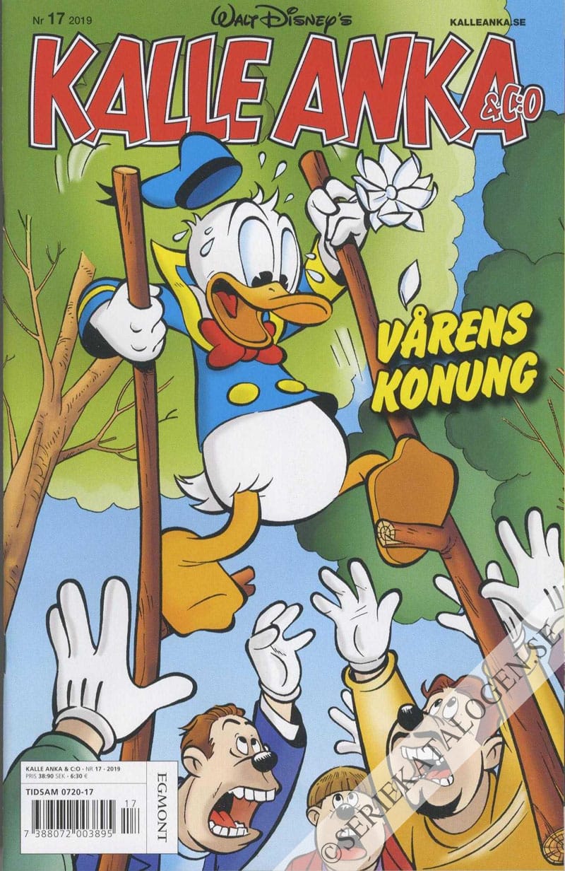 Framsida på Kalle Anka & C:o #17 (2019)