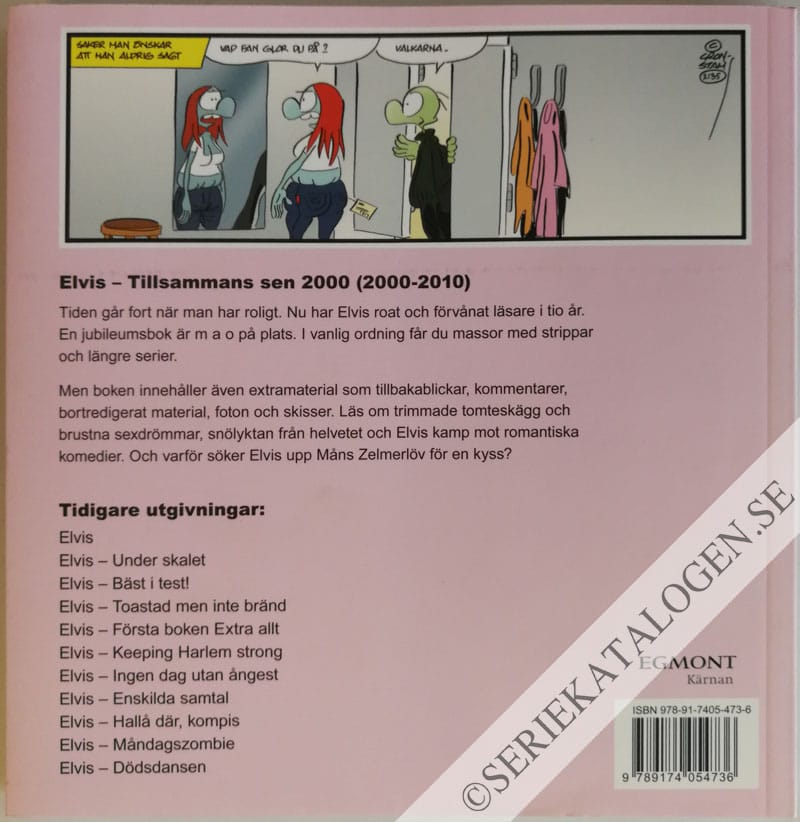 Baksida på Tillsammans sen 2000 - 2000-2010 (2010)