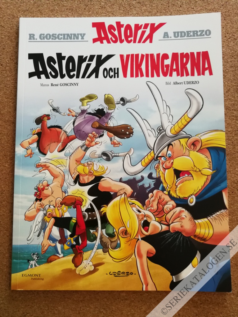 Framsida på Asterix och vikingarna (2017)