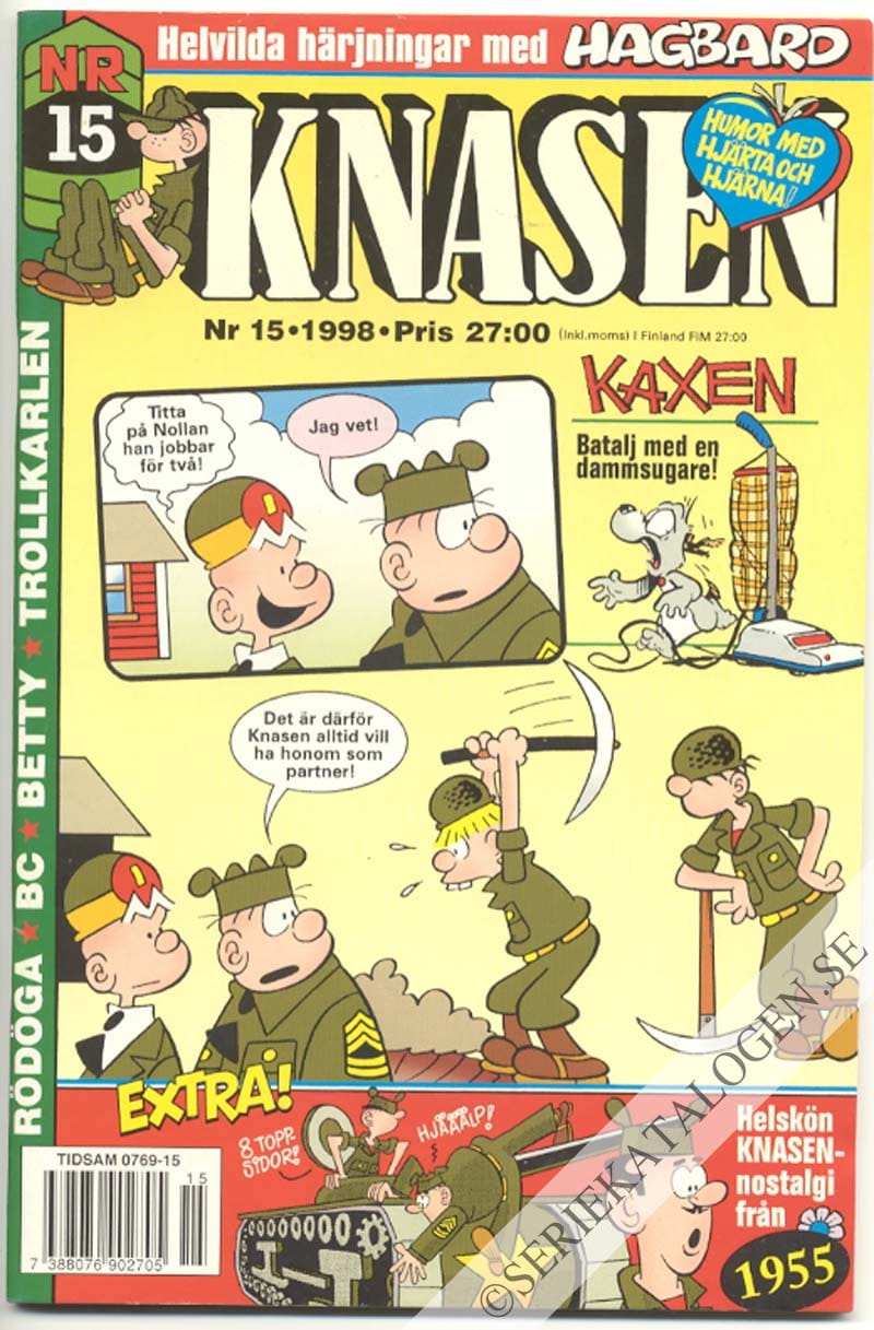 Framsida på Knasen #15 (1998)