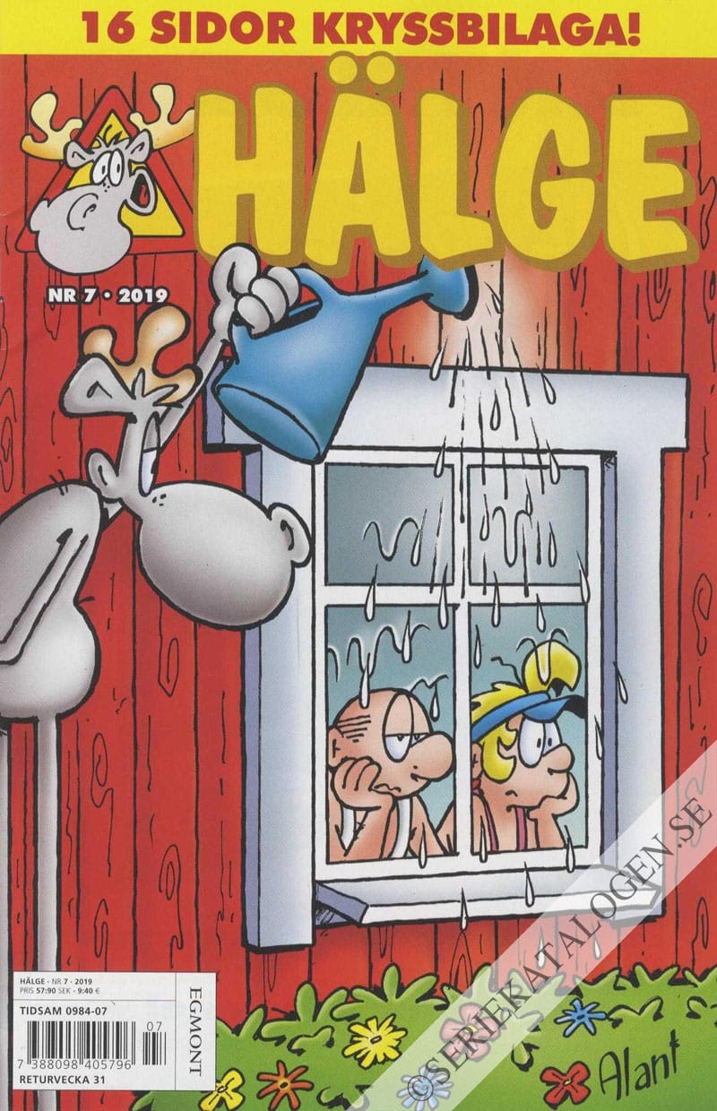 Framsida på Hälge #7 (2019)