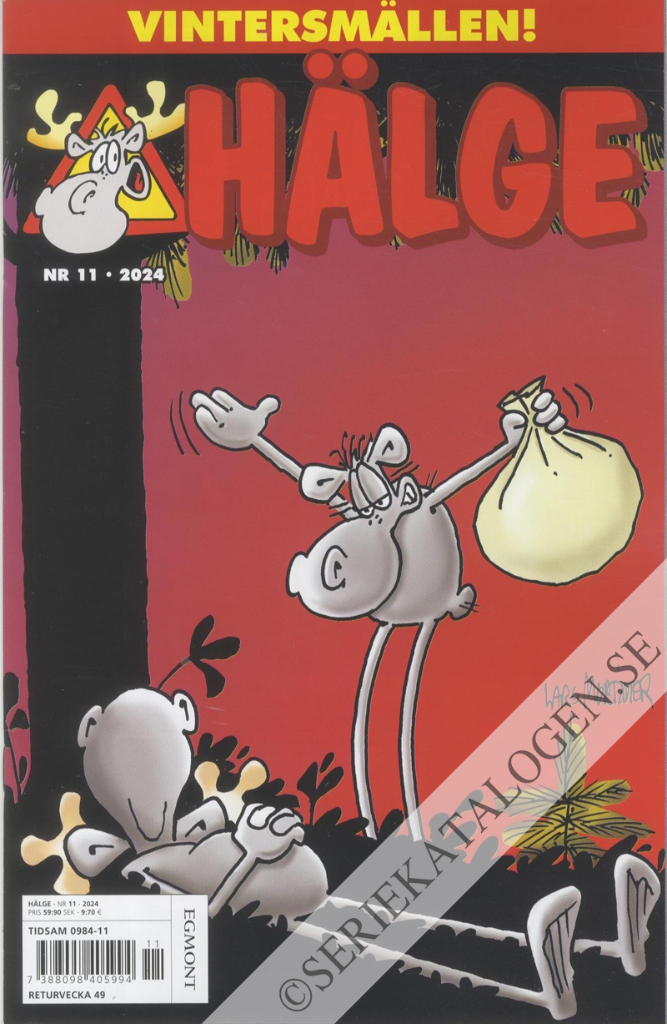Framsida på Hälge #11 (2024)