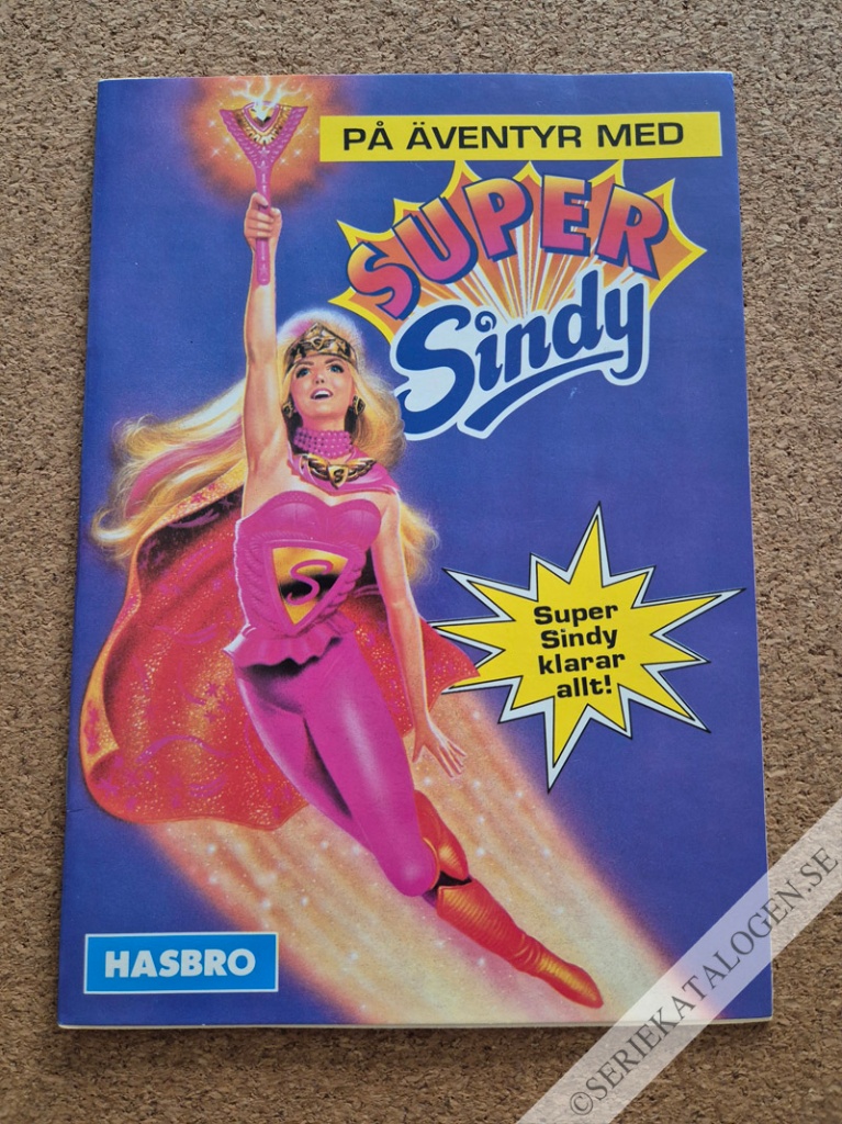 Framsida på Super Sindy klarar allt! (1995)