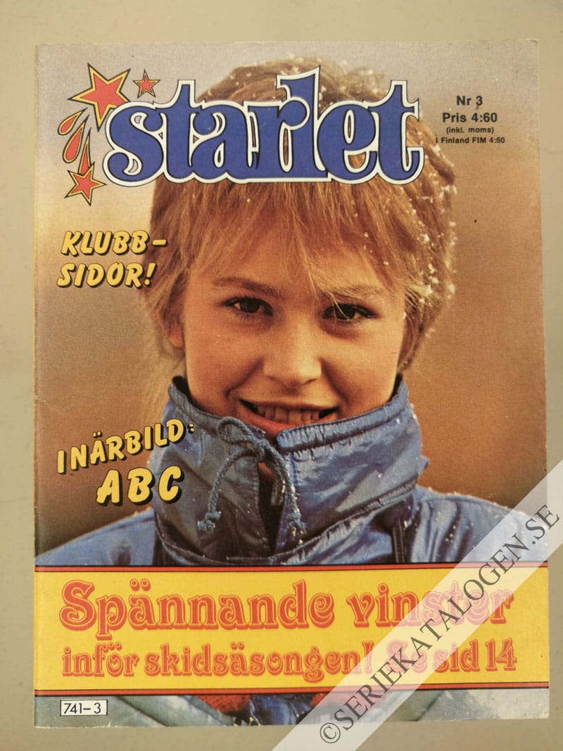 Framsida på Starlet #3 (1983)