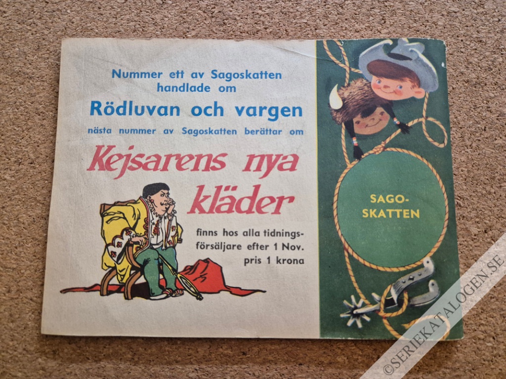 Baksida på Kalle cowboy (1953)