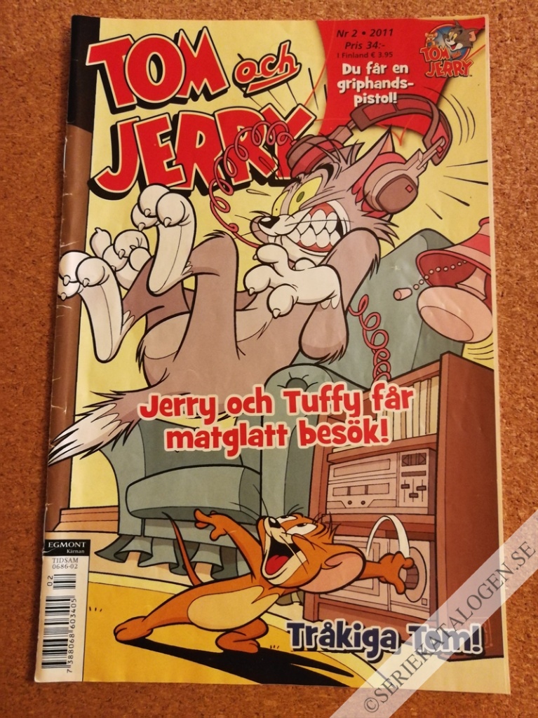 Framsida på Tom & Jerry #2 (2011)