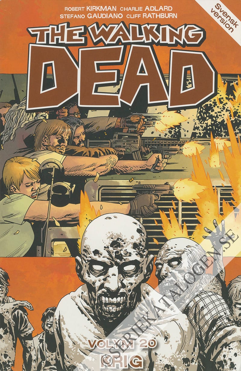 Framsida på The walking dead Krig (2017)