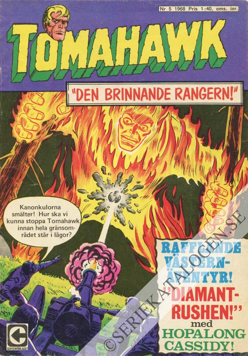 Framsida på Tomahawk #5 (1968)