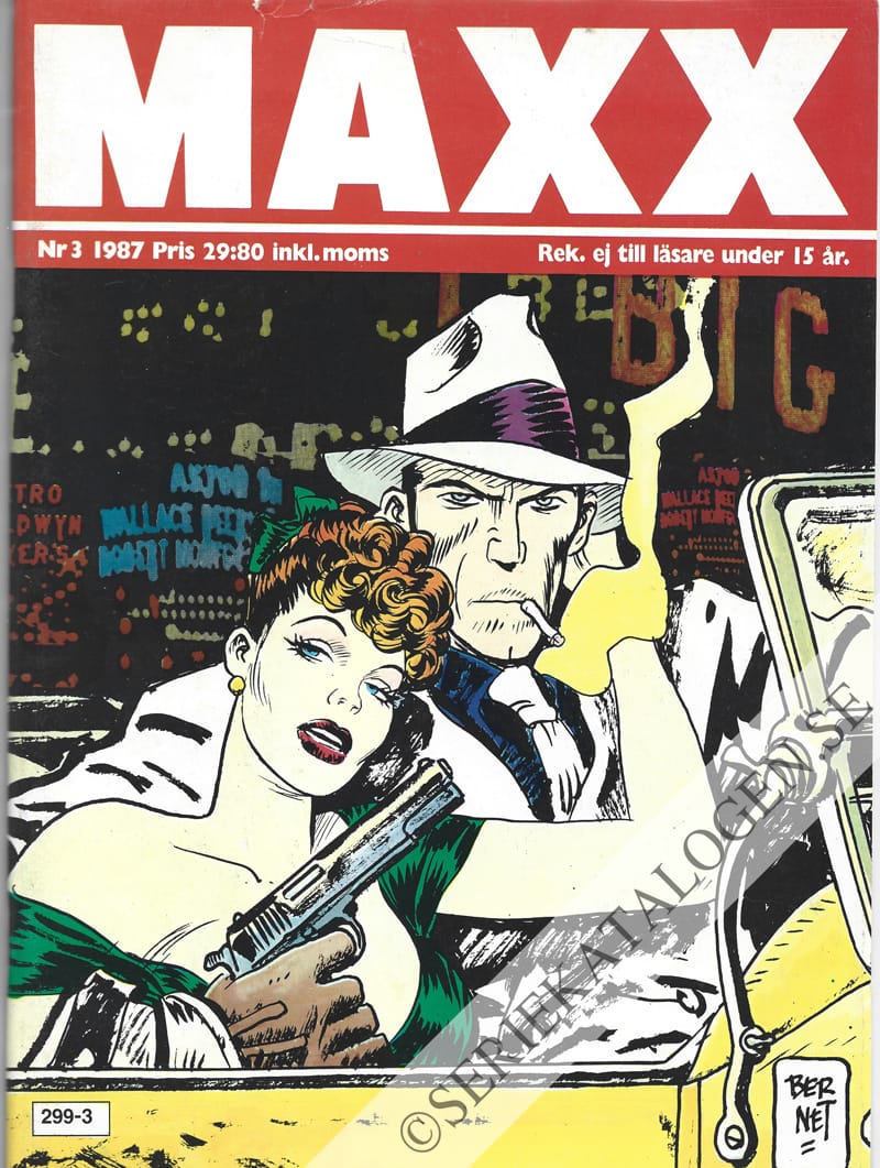 Framsida på Maxx #3 (1987)