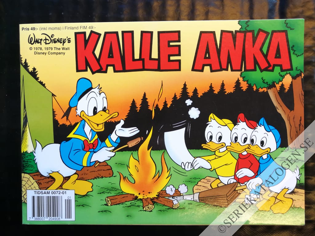 Framsida på Kalle Ankas julbok # (1996)