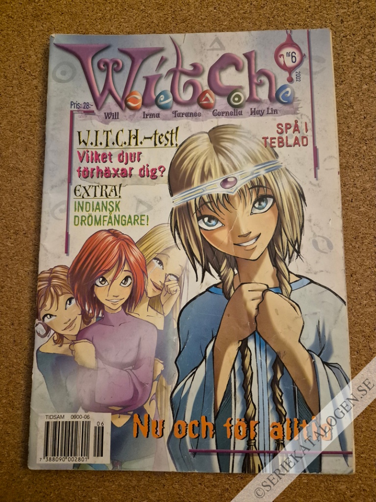 Framsida på W.i.t.c.h. #6 - Nu och för alltid (2002)