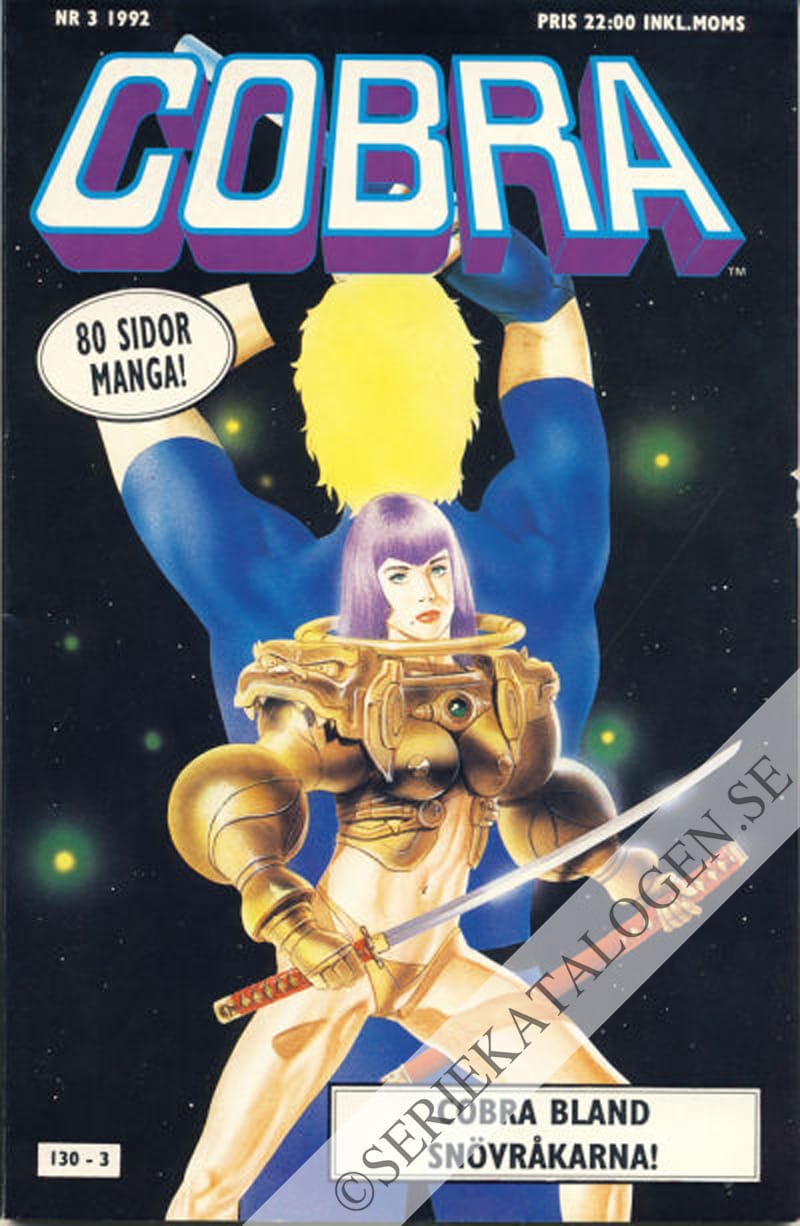 Framsida på Cobra #3 (1992)