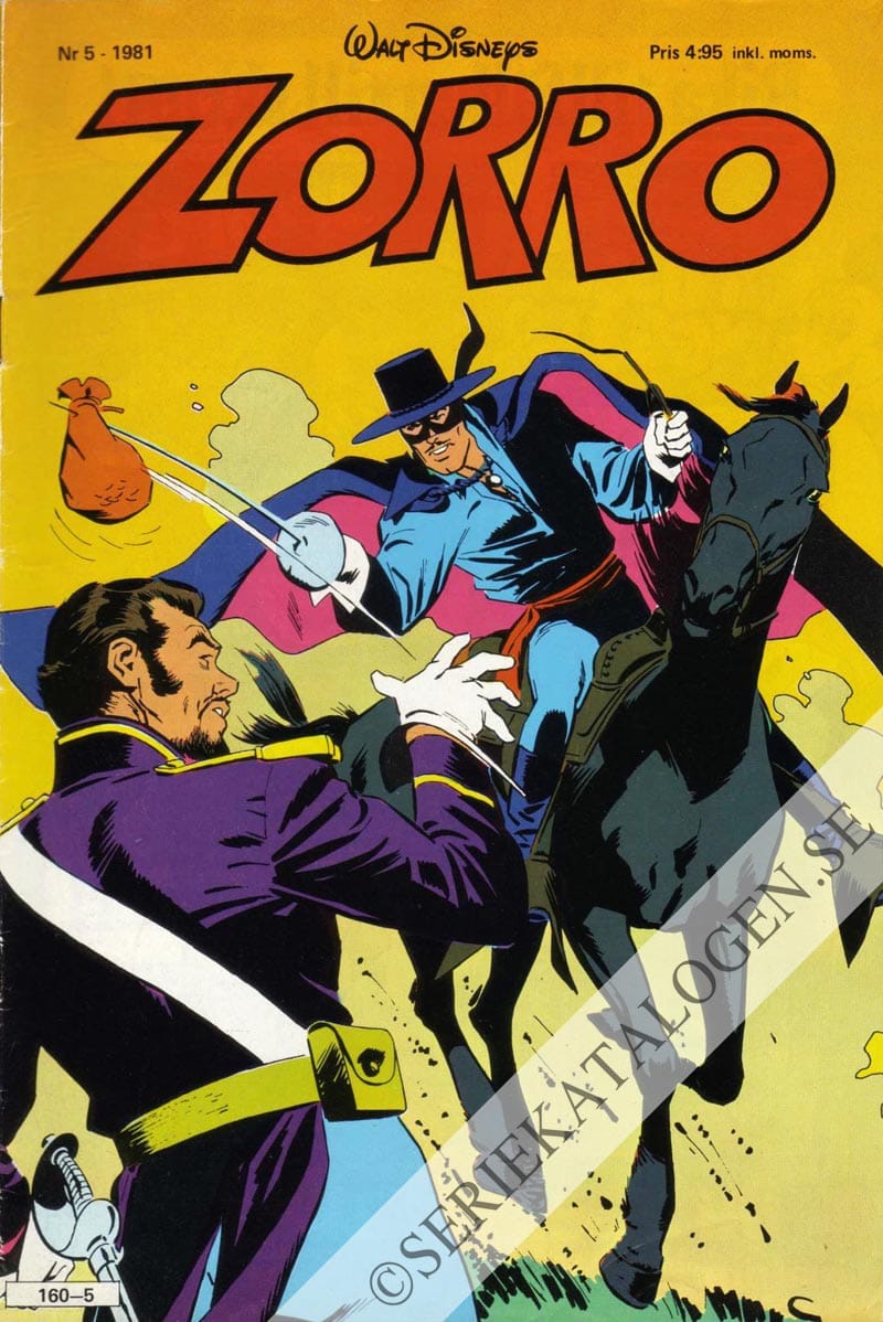 Framsida på Z-hämnaren #5 (1981)