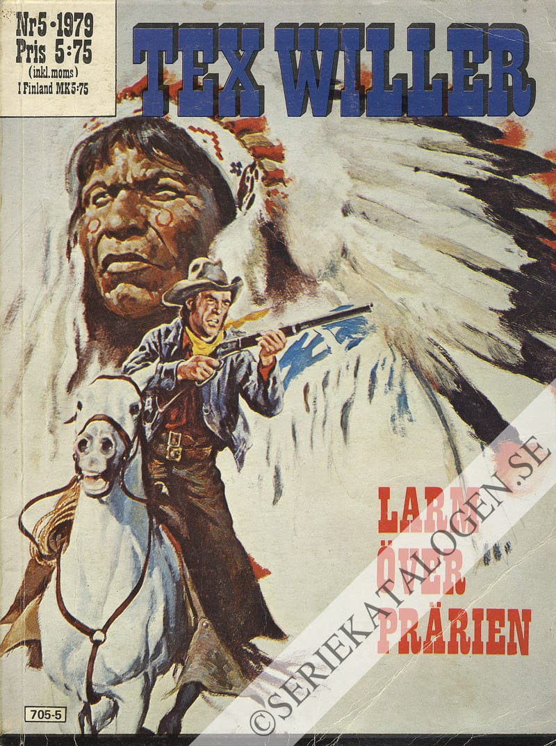Framsida på Tex Willer #5 (1979)