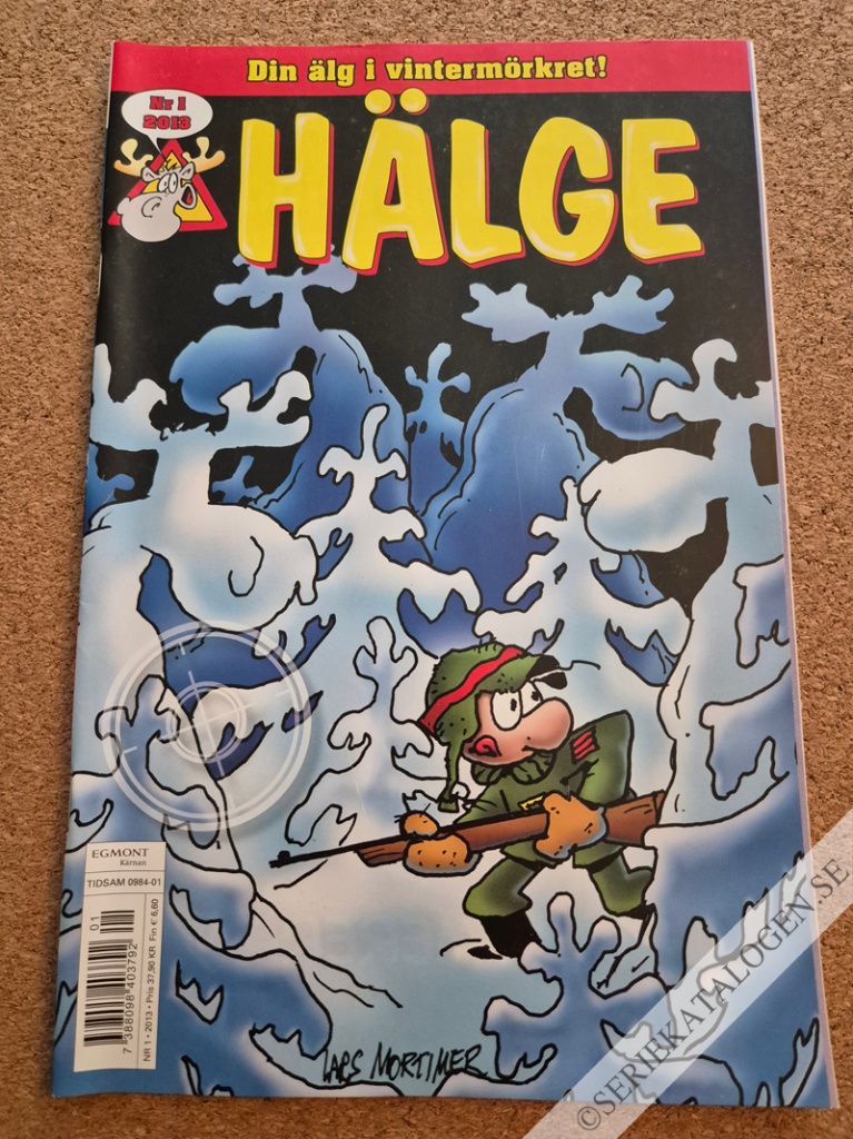 Framsida på Hälge #1 (2013)
