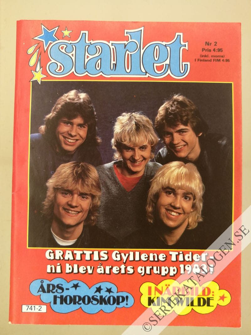 Framsida på Starlet #2 (1984)