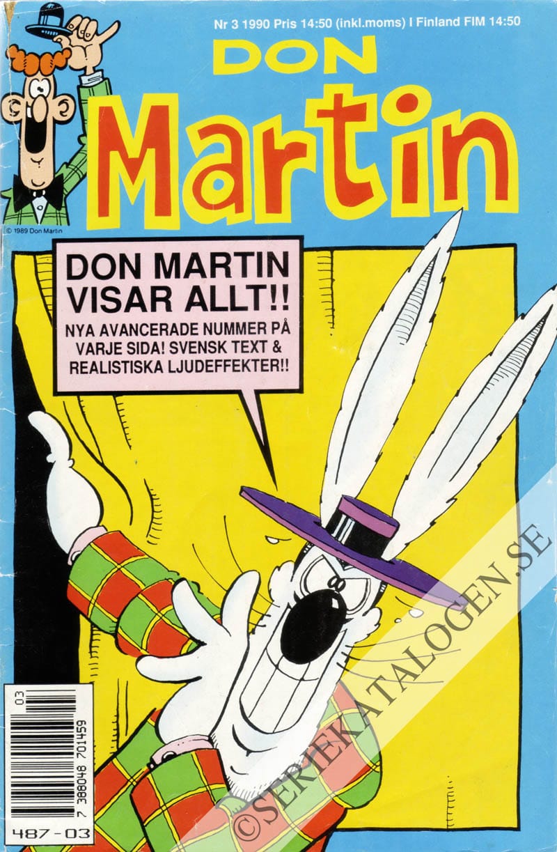 Framsida på Don Martin #3 (1990)