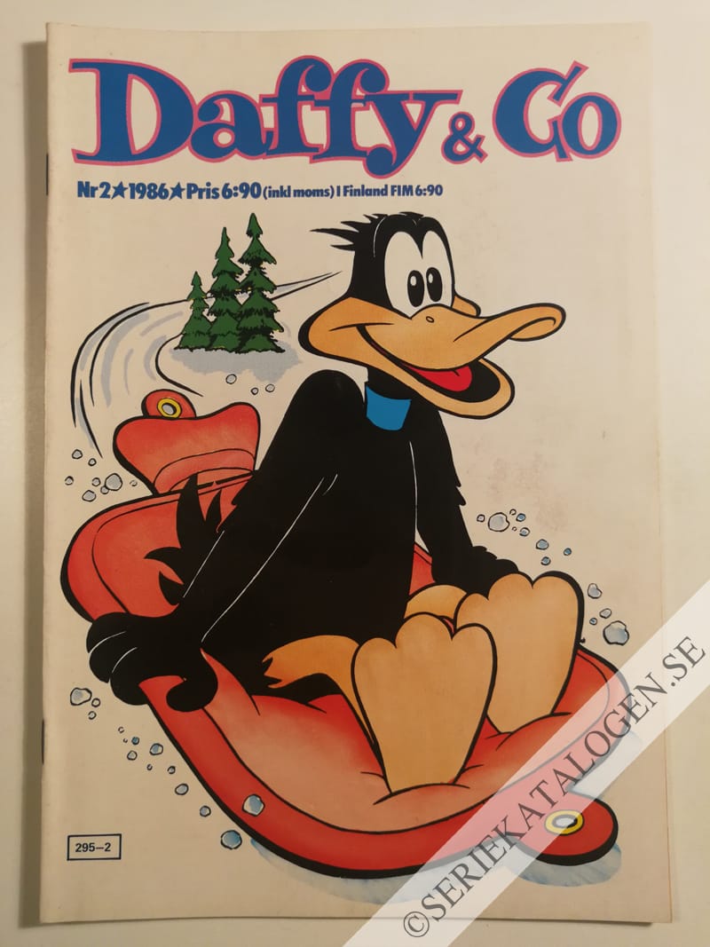 Framsida på Daffy & co #2 (1986)
