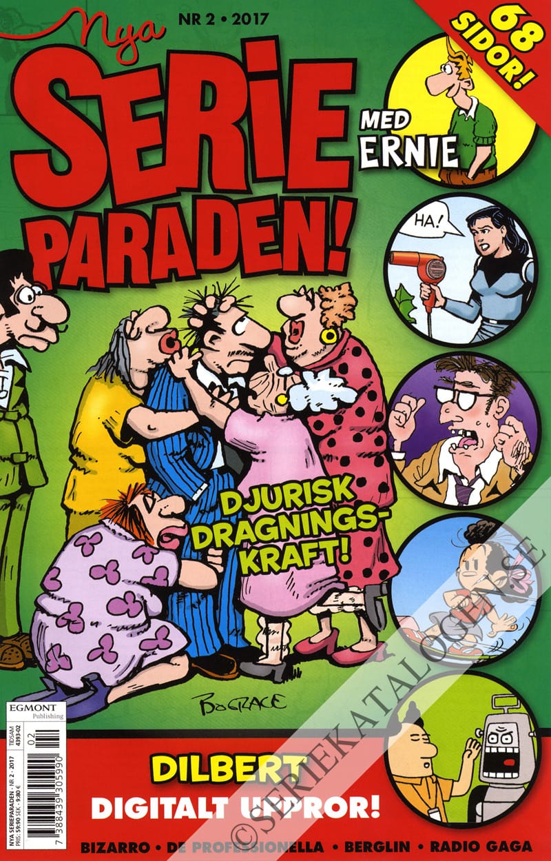 Framsida på Nya Serieparaden #2 (2017)